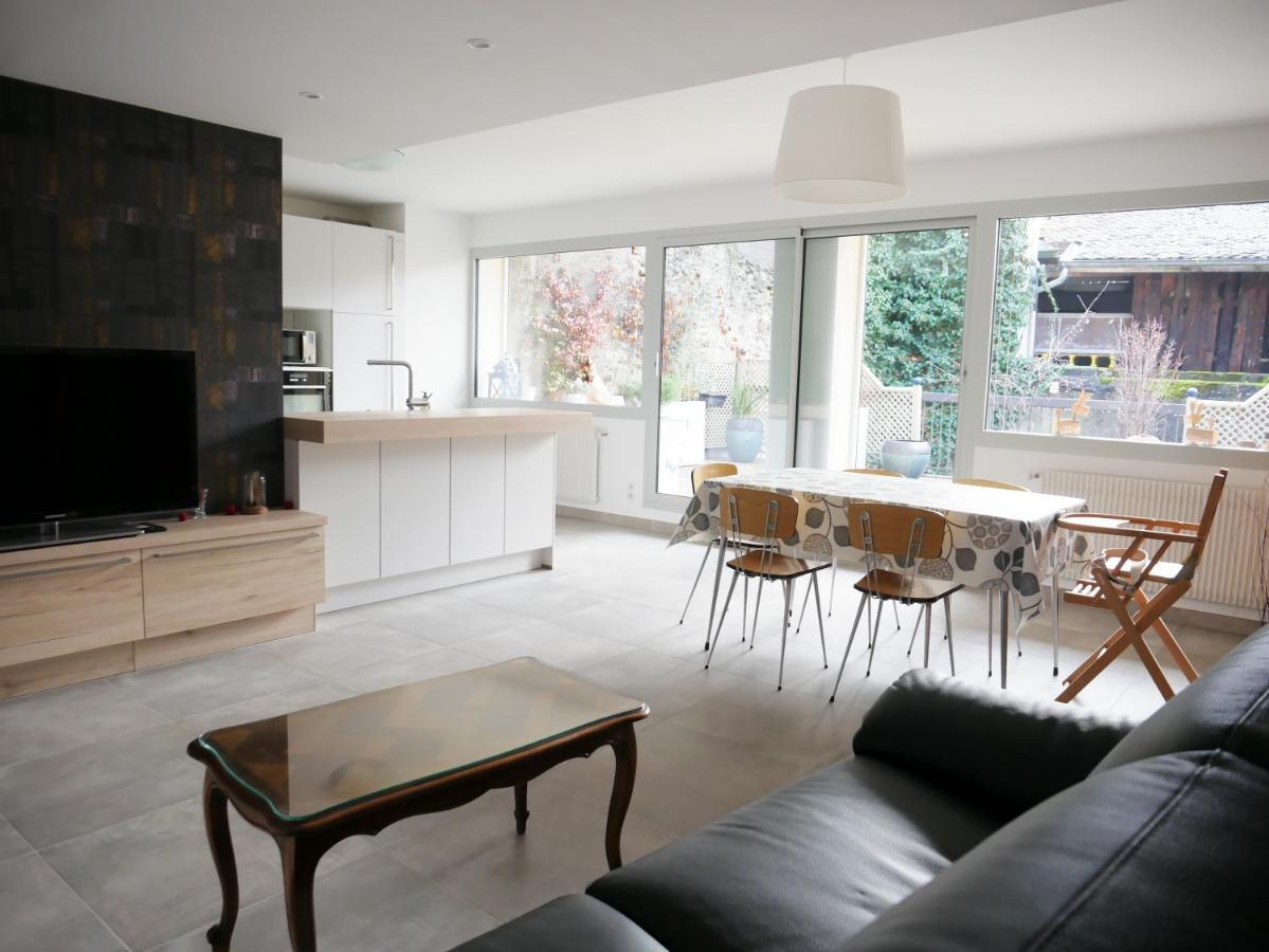 Superbe Appartement En Centre Ville Avec Terrasse Thonon-les-Bains Exteriör bild